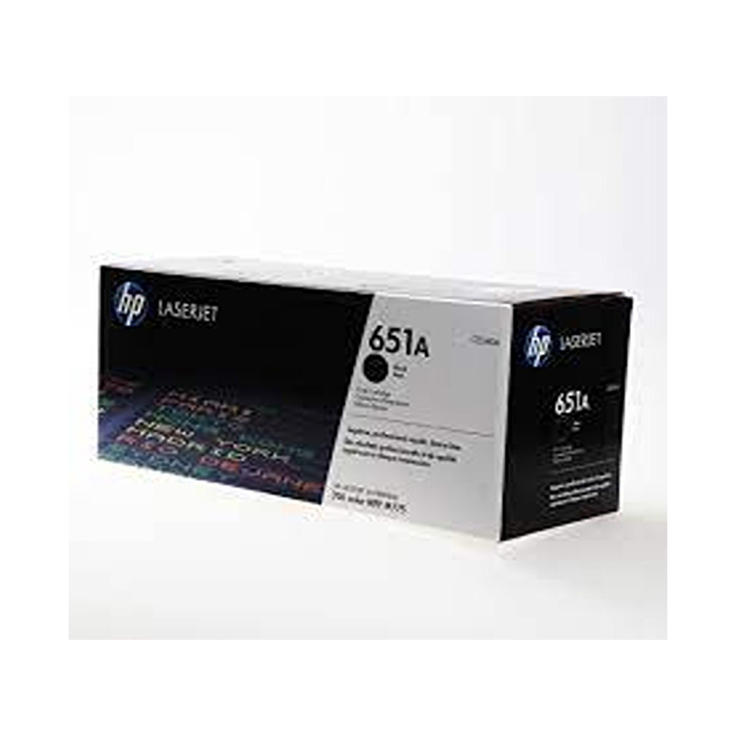 HP 651A Black LaserJet Toner Cartridge | CE340A - Image 2