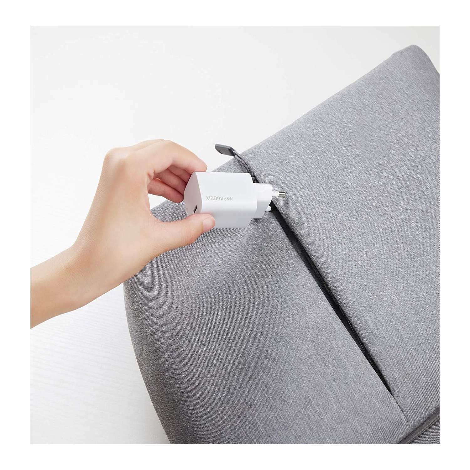 Xiaomi Mi 65W Fast Charger with GaN white - Image 2
