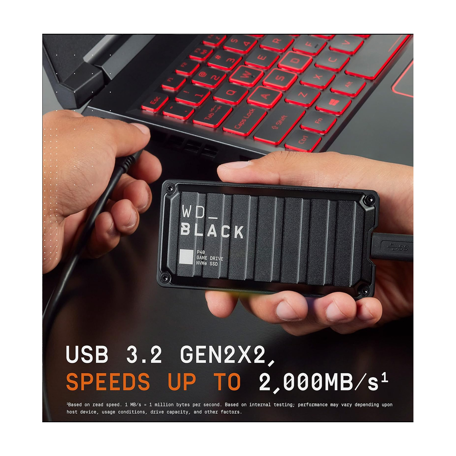 WD_BLACK 1TB P40 GAME DRIVE SSD - Image 2