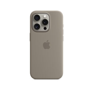 Apple iPhone 15 Pro Silicone Case with MagSafe - Clay MT1E3ZM/A