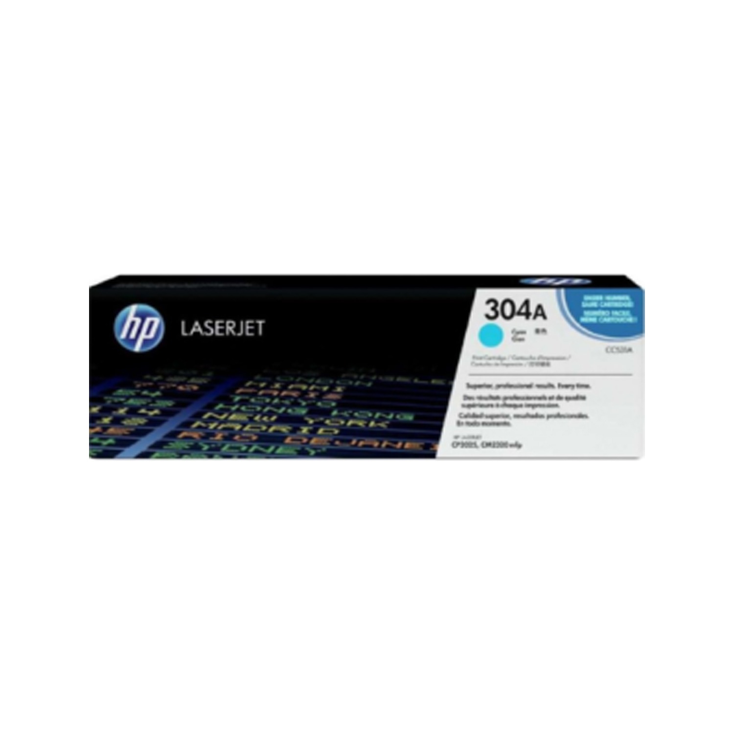 HP 304A Cyan LaserJet Toner Cartridge | CC531A