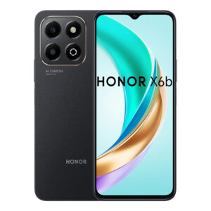 Honor X6b 4G Smartphone 6 GB RAM, 128 GB Storage, Midnight Black