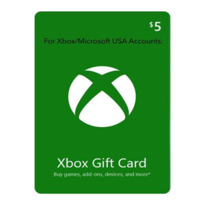 Xbox USA $5 Gift card