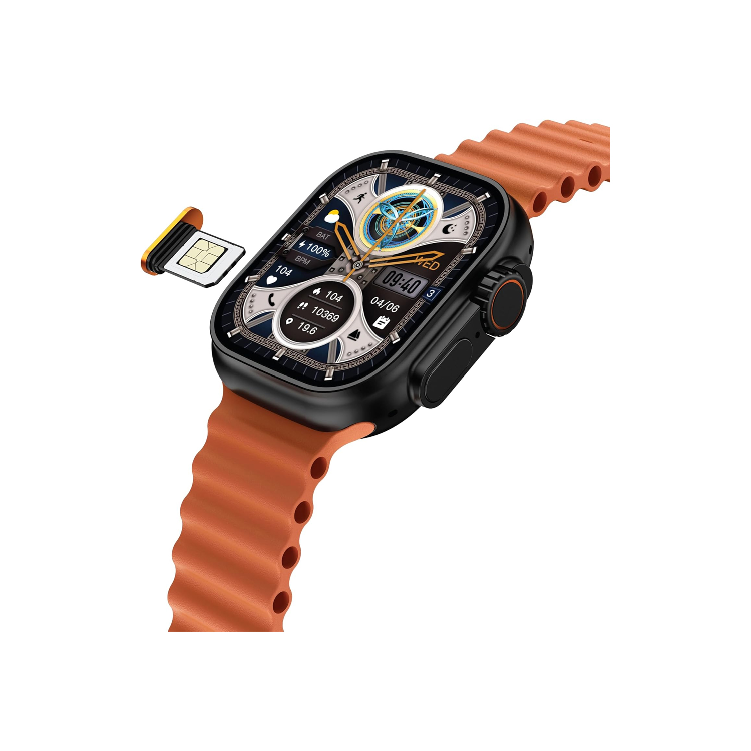 GREEN LION SMART WATCH 4G ULTRA WITH GPS ANDRIOD - Image 3