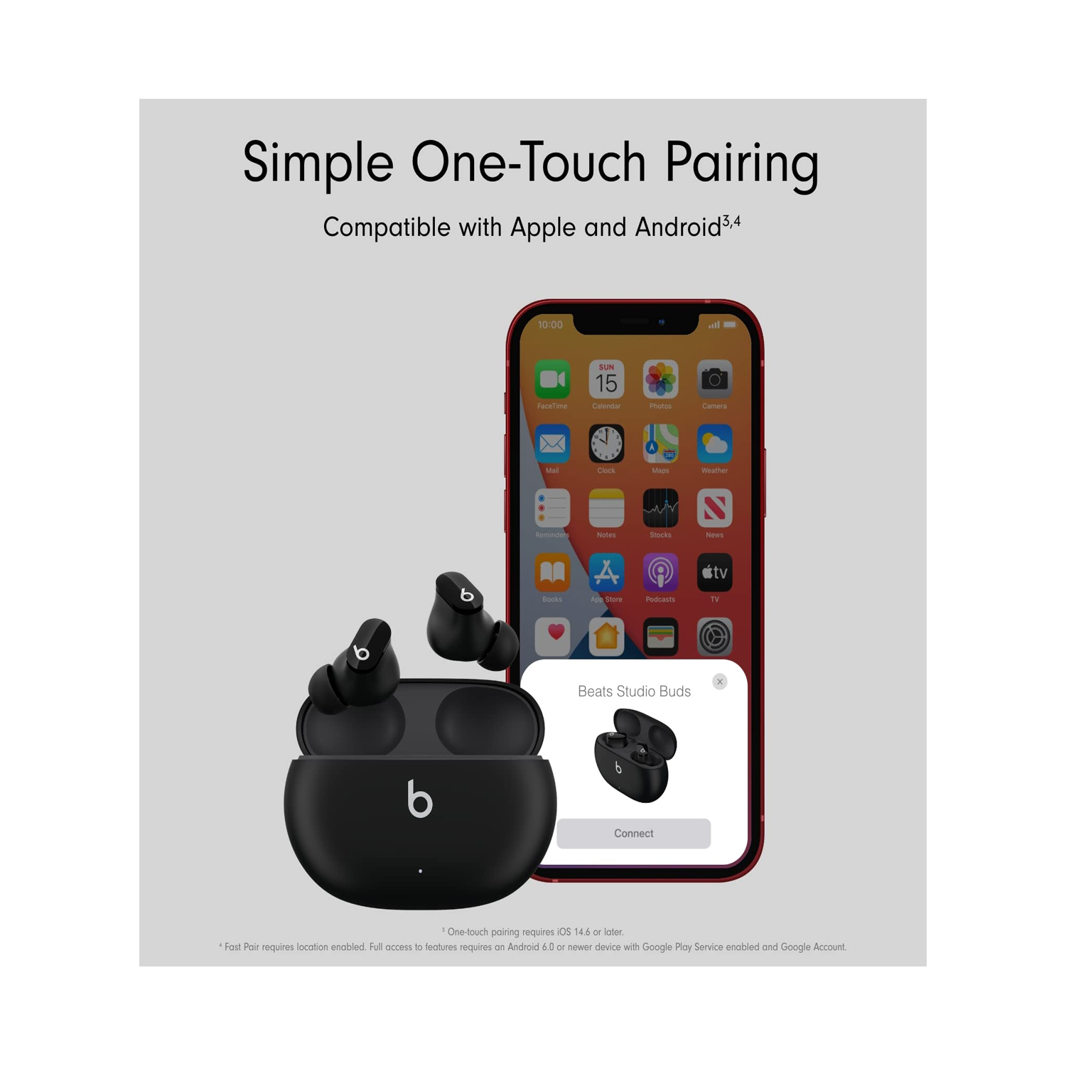 Beats Studio Buds + - True Wireless Noise Cancelling Earbuds - Cosmic Pink MT2Q3AE/A - Image 2
