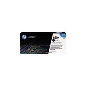 HP 650A LaserJet Black Print Toner Cartridge | CE270A