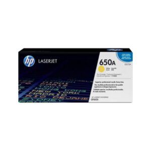 HP 650A LaserJet Yellow Toner Cartridge | CE272A