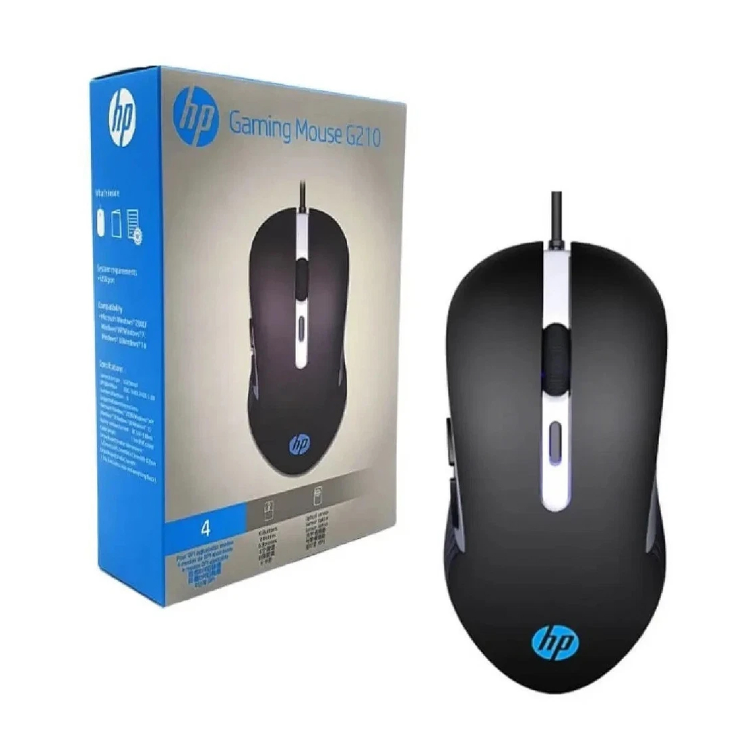 HP G210 WIRED GAMING MOUSE - Image 3