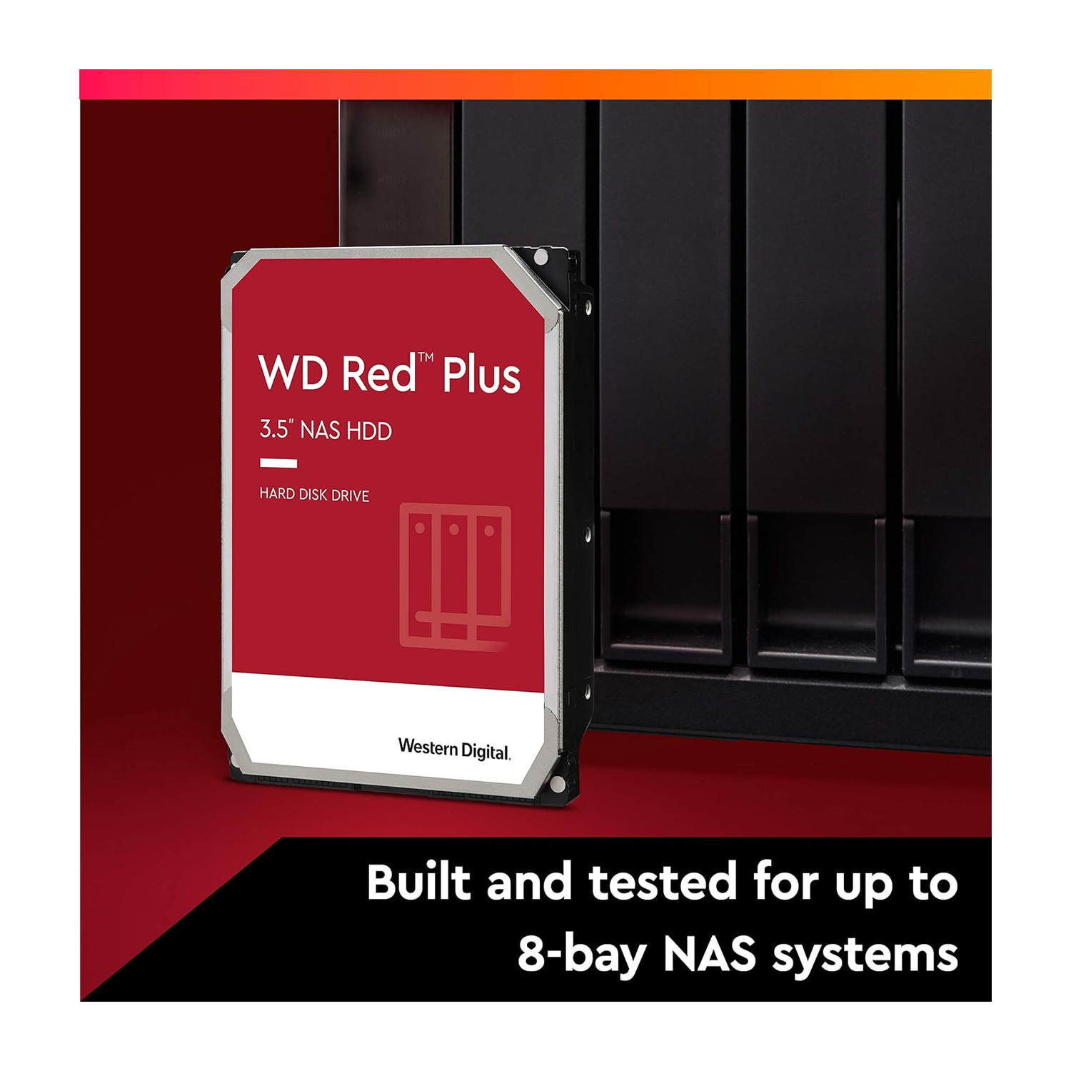 WD 2TB Red Plus 64MB SATA 6Gb/s - Image 3