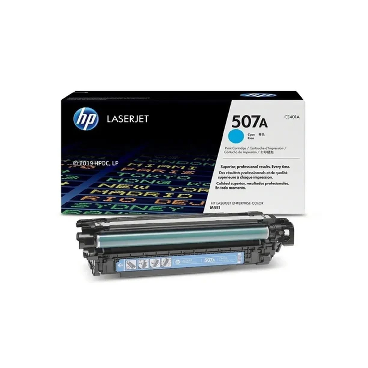 HP 507A Cyan LaserJet Toner Cartridge | CE401A - Image 2