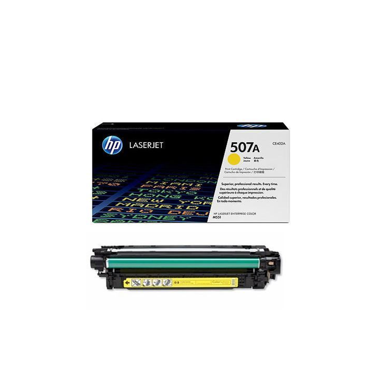 HP 507A Yellow LaserJet Toner Cartridge | CE402A - Image 3