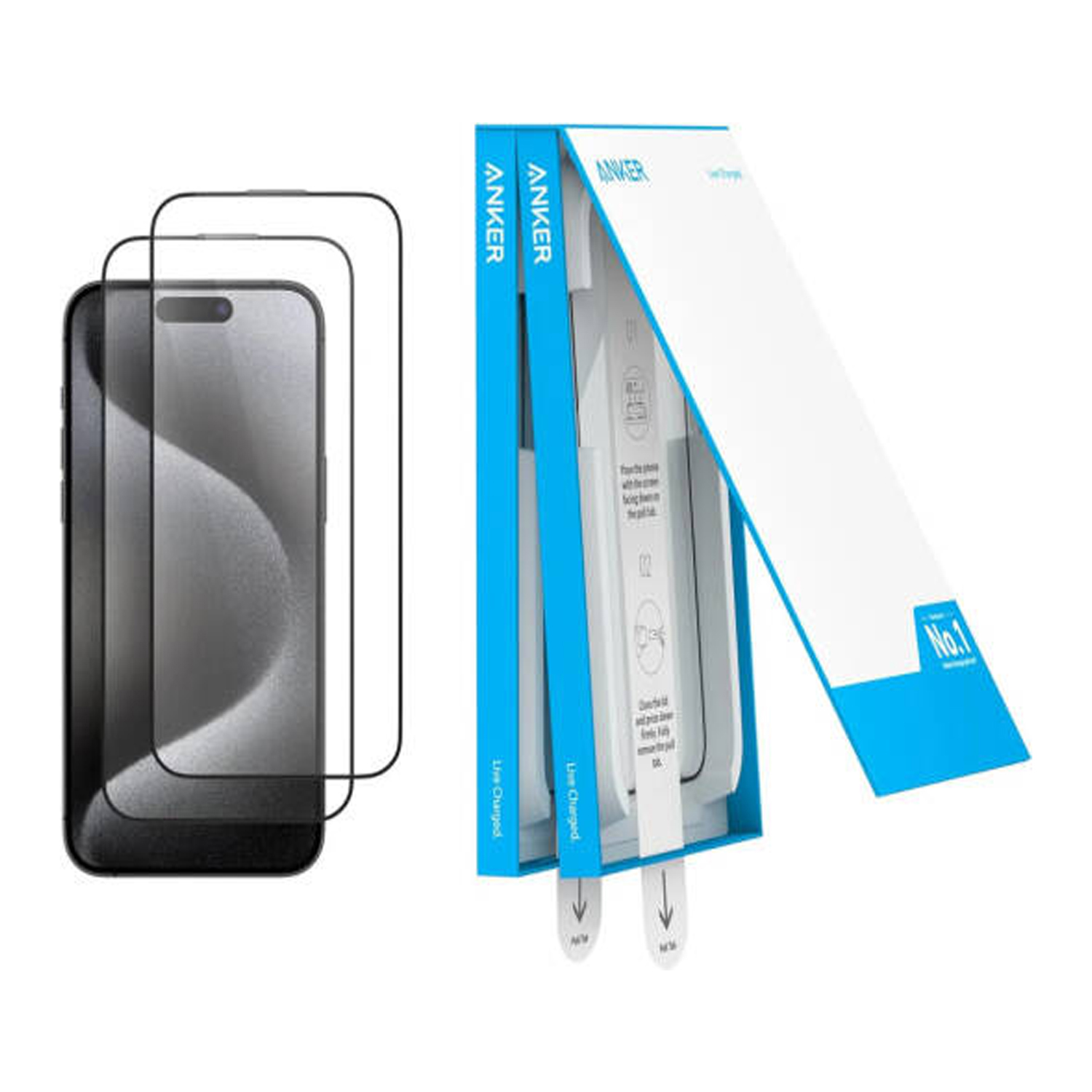 Anker Screen Protector Clear for iPhone 15Pro Max - Image 4