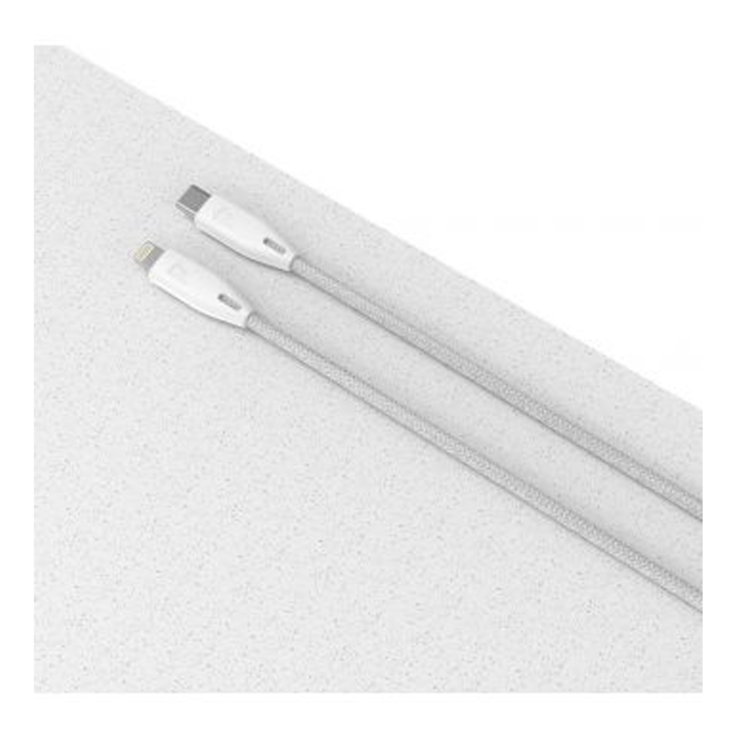 Powerology Braided USB C to Lightning Cable 2m - Image 2