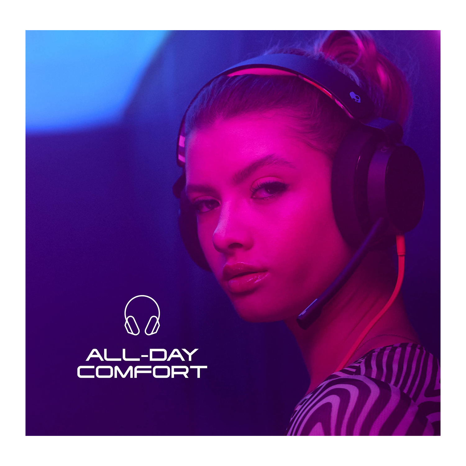Skullcandy SLYR PRO XBOX Gaming Wired Over Ear Headphone -Black DIGI-HYPE - Image 3