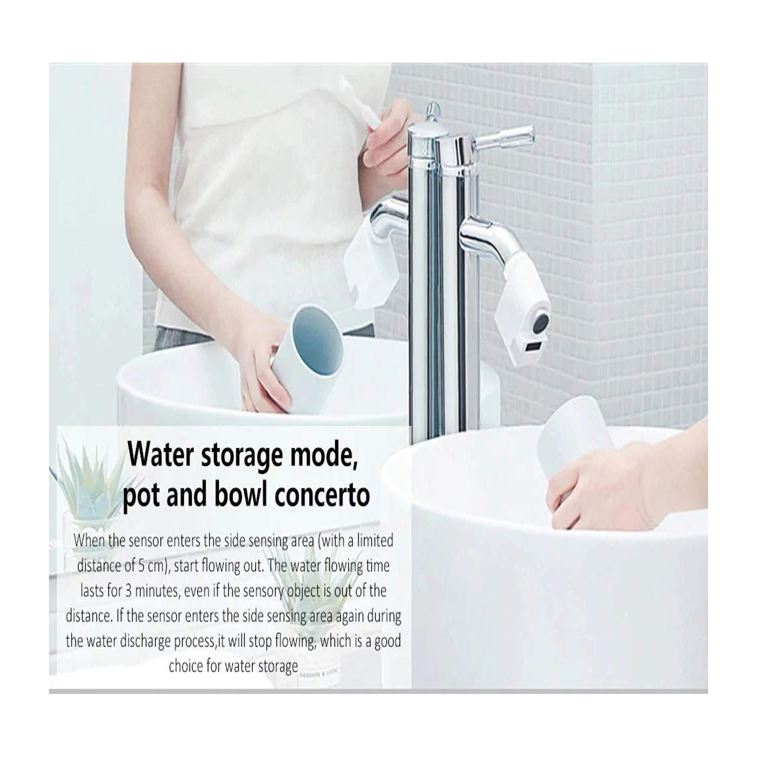 Xiaoda Portable Smart Automatic Water Saver Tap - Image 2