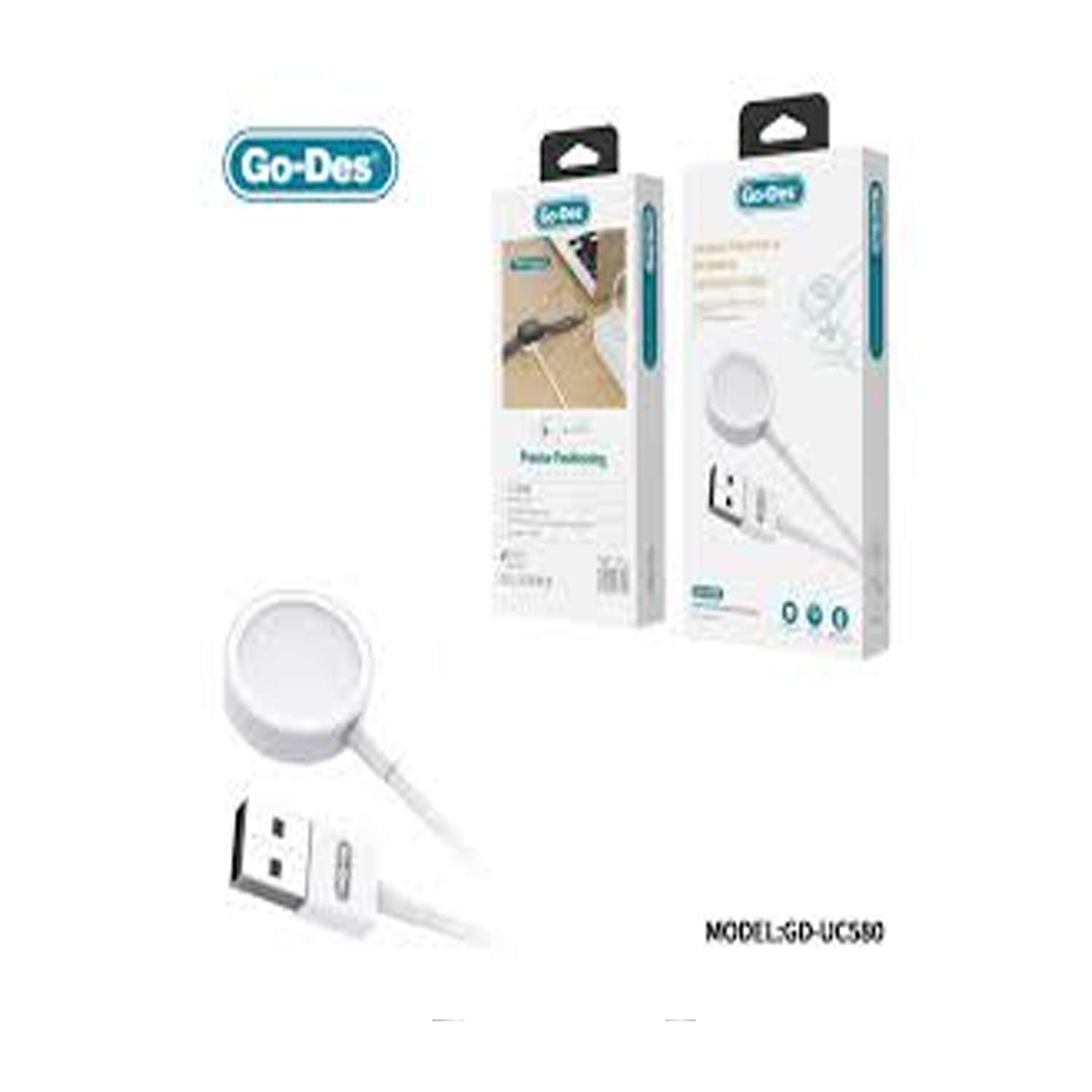 GO DES GD-UC580 Charger For Watch Magnetic Charging Cable - Image 2