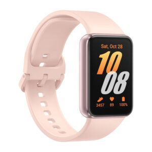 Samsung Galaxy Fit3 Smartwatch, Exercise and Sleep Tracking, Fall Detection, Bluetooth, 40mm, Pink Gold