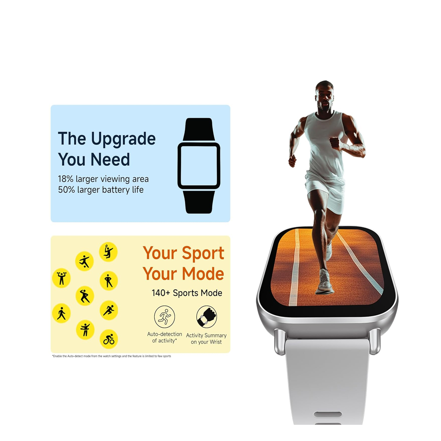 Xiaomi Redmi Watch 4 Silver Bluetooth 5.3, 5ATM, 1.97" Smart Watch - Image 5