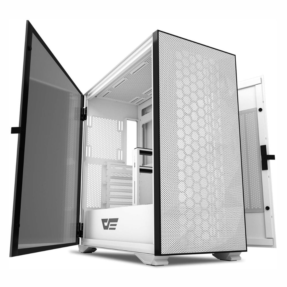DARK FLASH DLX21 MESH BLACK DUAL MAGNETIC DOOR CASING WITH TYPE C - Image 4