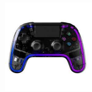 PORODO PDX629 Gaming Srystal Shell PS4 Controller Black