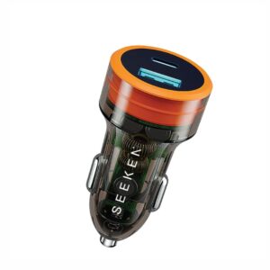 SEEKEN SCPQ-138 PD+QC 38W CAR CHARGER