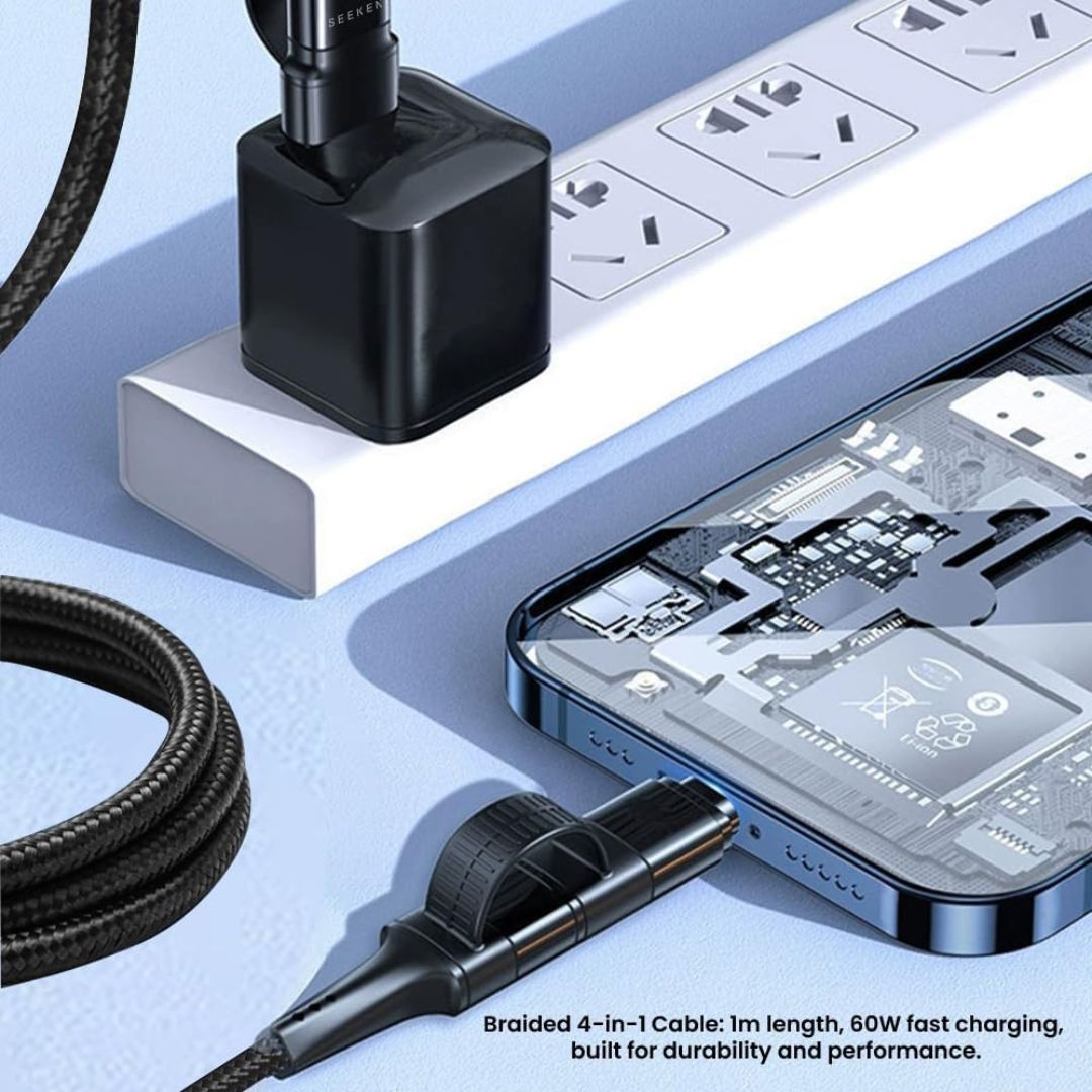 SEEKEN SC4-1 4 IN 160W 1M BRAIDED CABLE - Image 3
