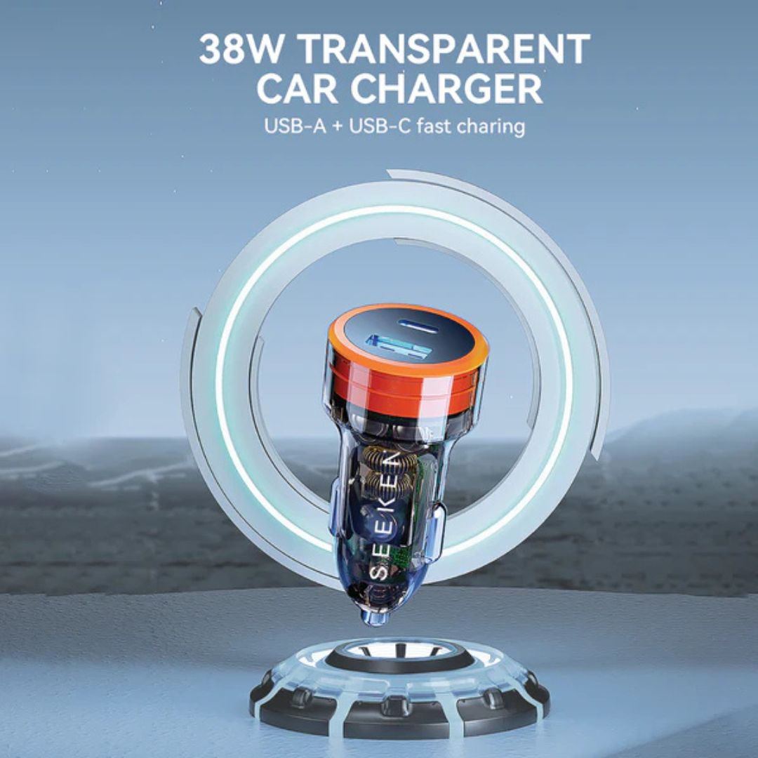 SEEKEN SCPQ-138 PD+QC 38W CAR CHARGER - Image 4