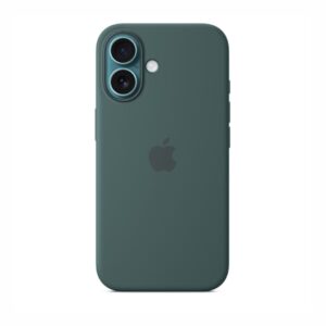 Apple iPhone 16 Plus Silicone Case with MagSafe - Lake Green