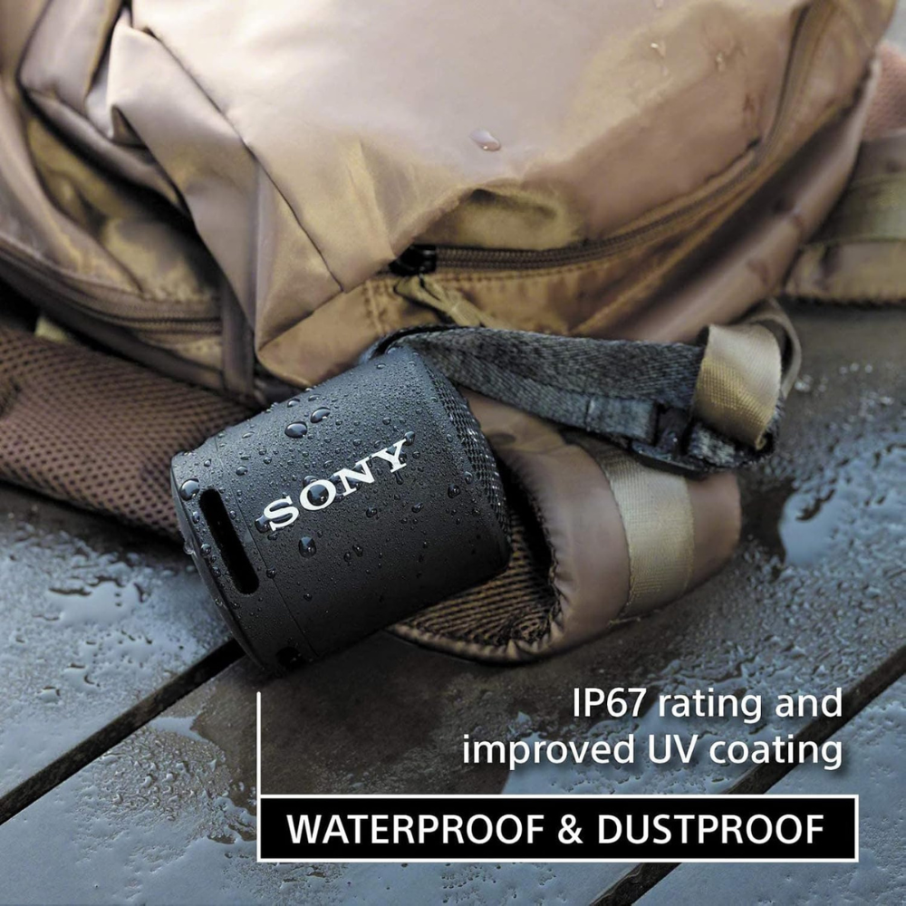 Sony SRS-XB13 Extra Bass Compact Portable Wireless Speaker, IP67 Water and Dust Resistance - Image 4