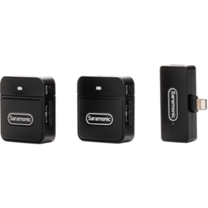 Saramonic Blink 100 B4 2-Person Compact Digital Wireless Clip-On Microphone System with Lightning Connector