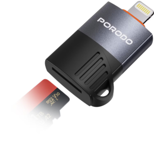 PORODO LIGHTING OTG TF CARD READER