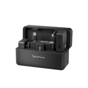 Saramonic Ultra Black Ultimate 2-Channel Wireless Micro phone System with Timecode