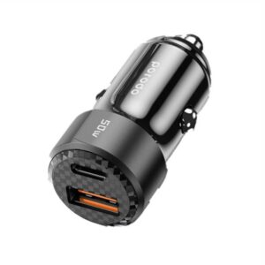 Porodo 50W Dual Port Car Charger C to C Cable