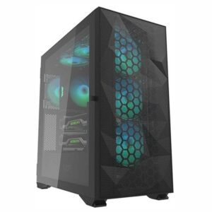 DARK FLASH DLX21 MESH BLACK DUAL MAGNETIC DOOR CASING WITH TYPE C
