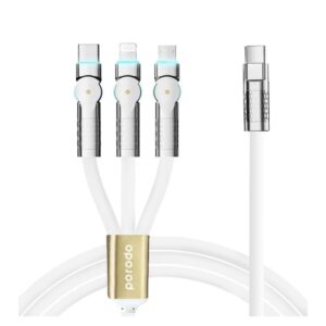 PORODO USB C TO 3 IN 1 100W CHARGING CABLE