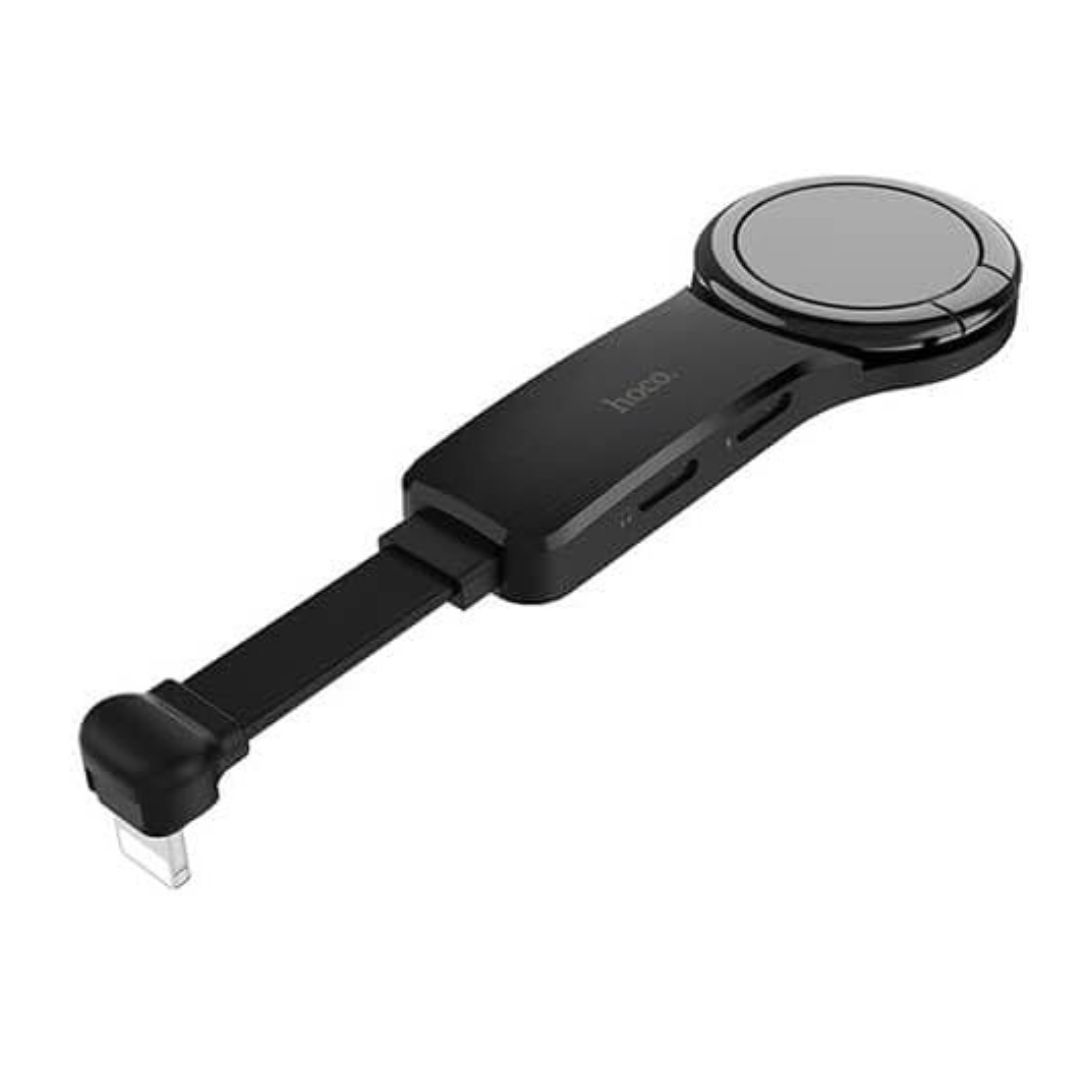 Porodo Dual Lightning Adapter with Finger Grip - Image 5