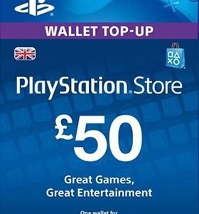 PlayStation UK BP 50 Gift Card