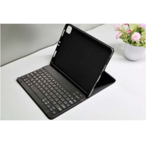 Green Premium Vegan Leather Case iPad Air 4 10.9 Inches With Wirelss Keyboard
