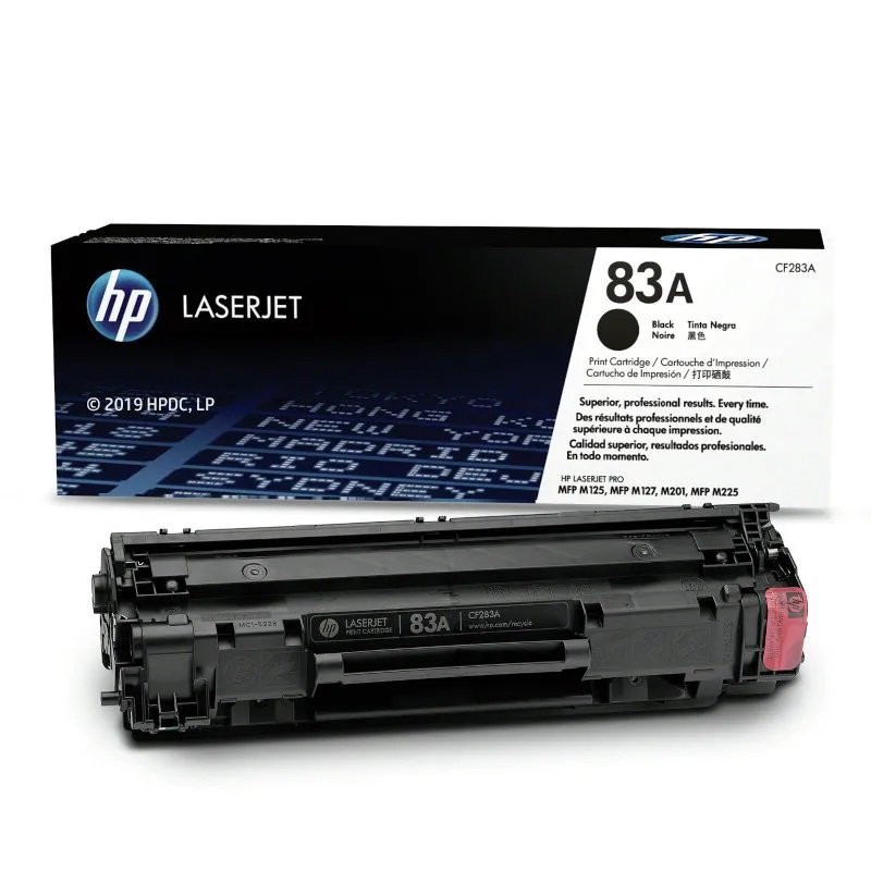 HP 83A Black LaserJet Toner Cartridge | CF283A