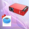 Borrego T6 Smart WIFI Full HD Projector 1080p 200ANSI LCD Projector USB VGA HDMI For Cinema LED Projector With FREE  X.Cell SP 100 Shower Bluetooth Speaker Bundle