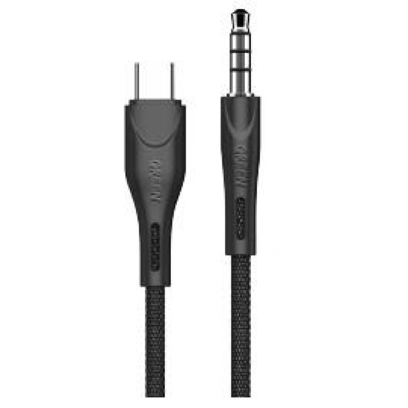 Green AUX To USB C Cable