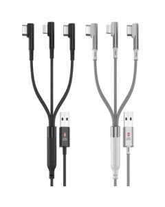 Swiss Military USB A To USB C Lightning Micro USB Cable