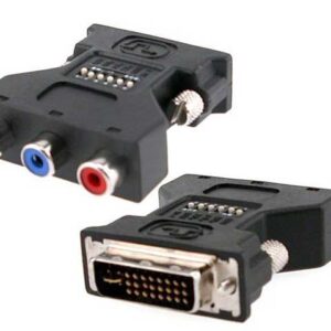 DVI 24+1 Male To Female RGB Connector