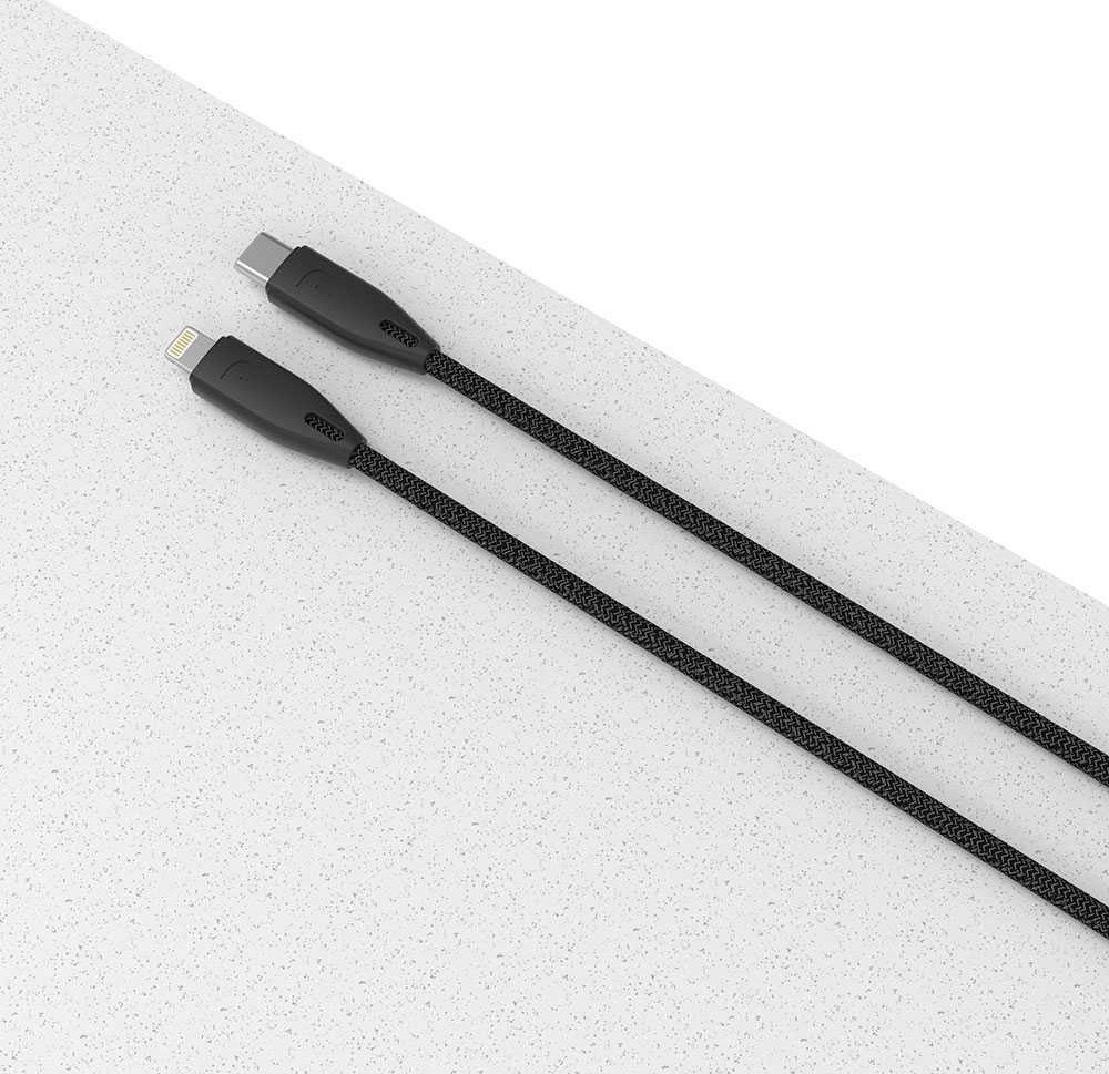 Powerology Braided USB A To Type C Cable 1.2m - Image 3