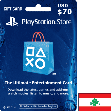 PlayStation Lebanon $ 70 Gift Card