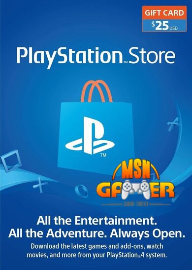 PlayStation USA $25 Gift Card