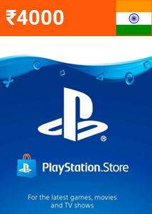 PlayStation PSN India INR 4000 Gift Card