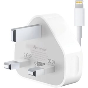 Nyork NYH-18 Wall Charger With Lightning Cable White