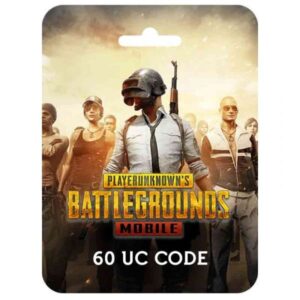 Pubg 60 UC Retail Gift Card