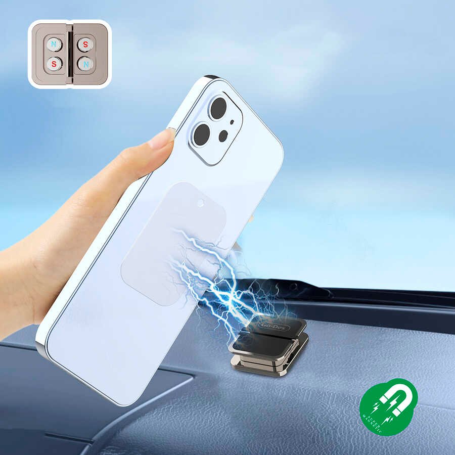 Go Des GD-HD781 Magnetic Car Phone Holder - Image 3